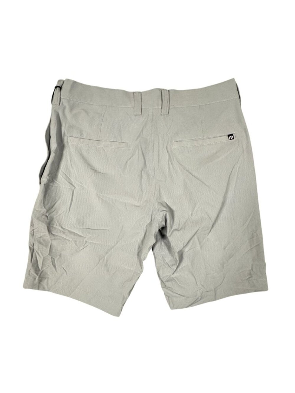 TravisMathew Mens Gray 30 Carlsbad Golf Shorts 9" Performance Flex Lightweight - Picture 2 of 3